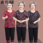 夏季妈妈短袖老人上衣
