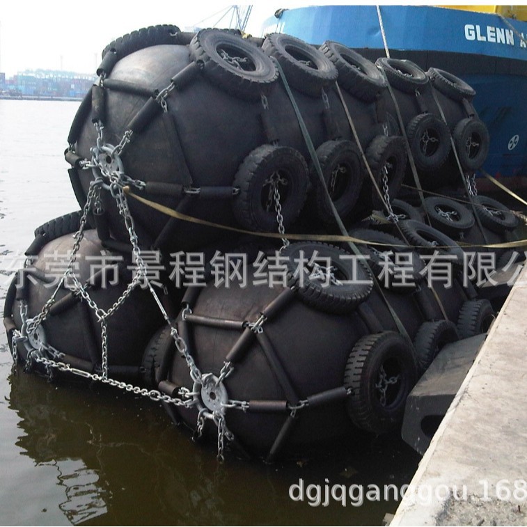 清远市4.5米耐磨船用气囊更换公司  香港3.5米实心聚氨酯护舷