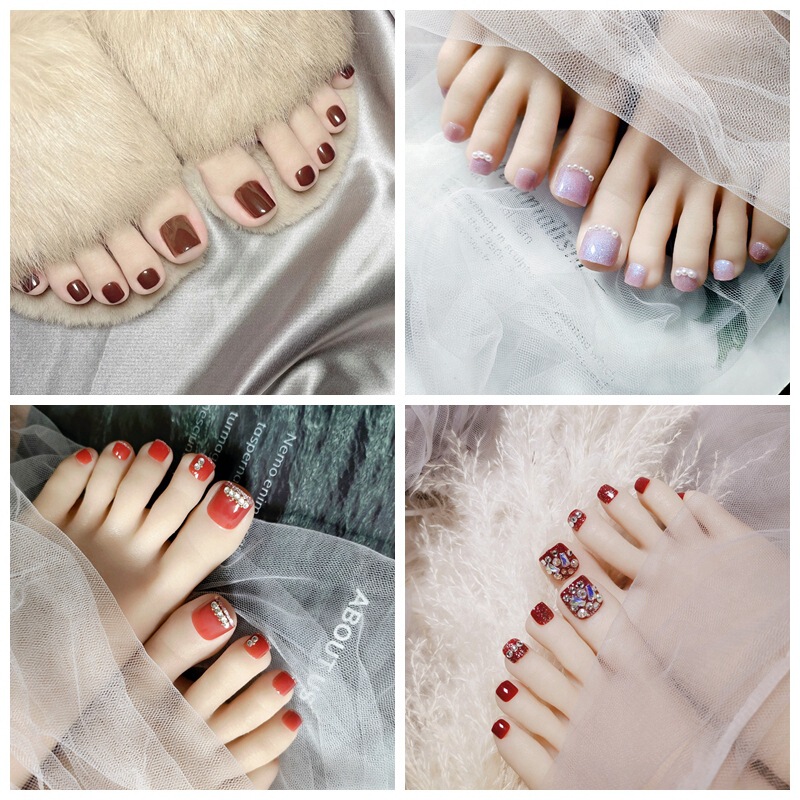 Y Series Foot Wear Armor Collection Toenail Patch Summer Whiteness Temperament Maiden Manicure Finished Fake Nails Y Series Foot Wear Armor Collection Toenail Patch Summer Whiteness Temperament Maiden Manicure Finished Fake Nails