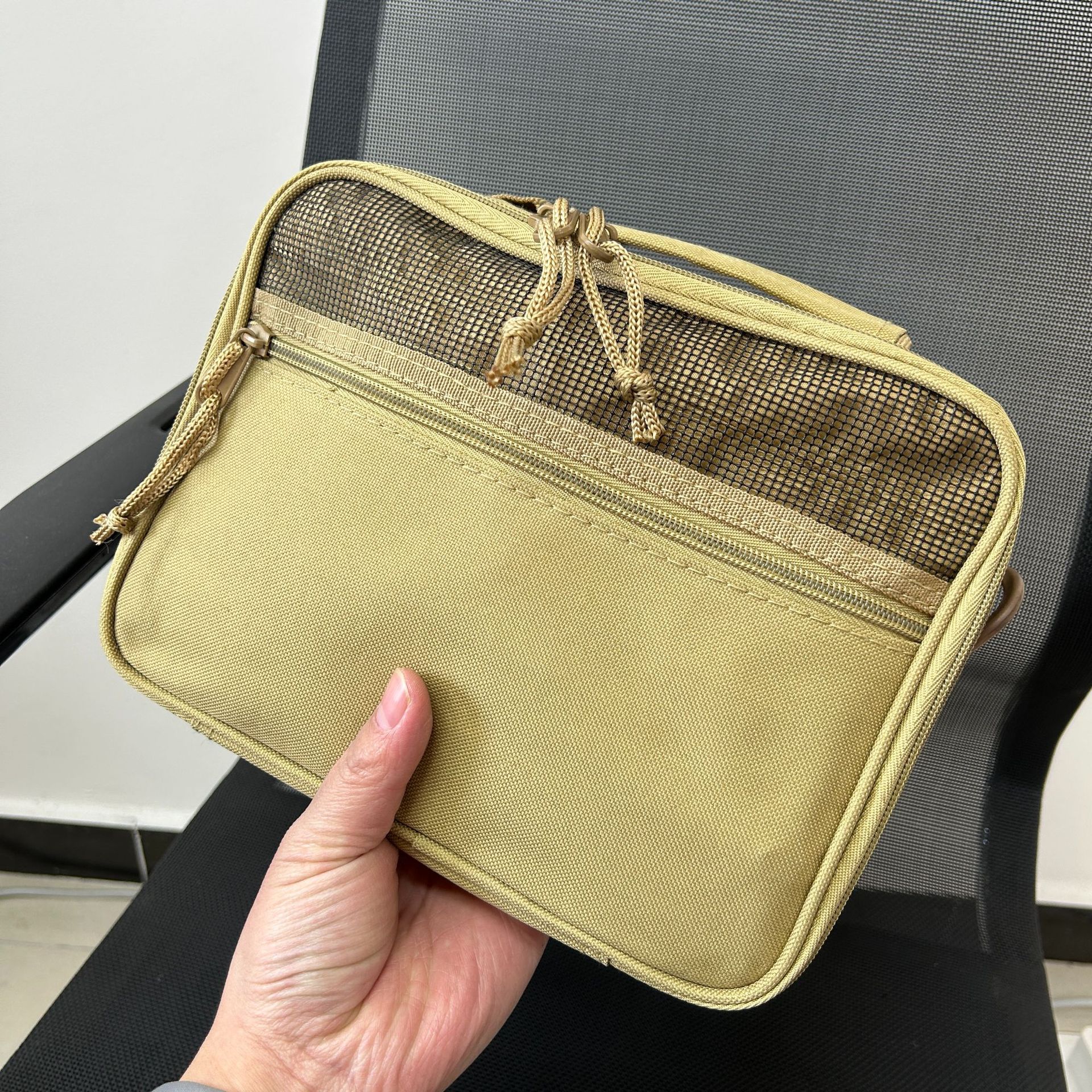Tactical Travel Toiletry Bag Large Capacity Waterproof Organizer_voghion.com