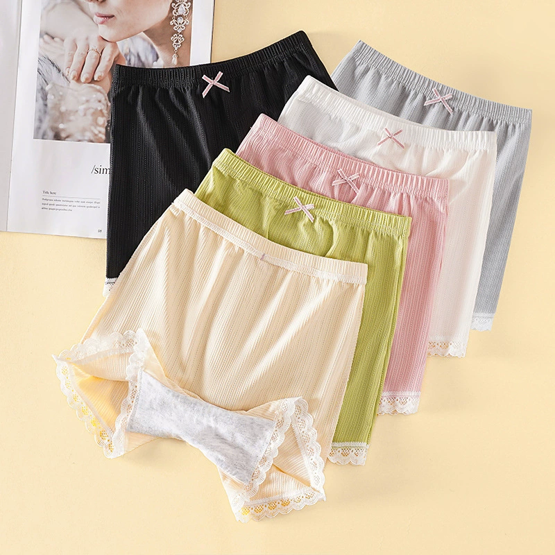 Летние брюки безопасности для девочек Шорты с ледяными шортами