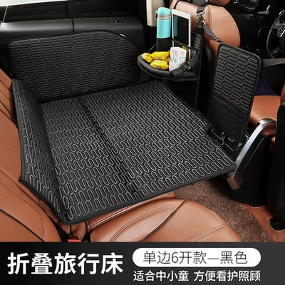 Car Sleeping Artifact Car Back Vehicle-mounted inflatable bed - 6-single-side-black
