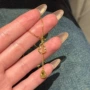 镂空小众新款爆闪锁骨链