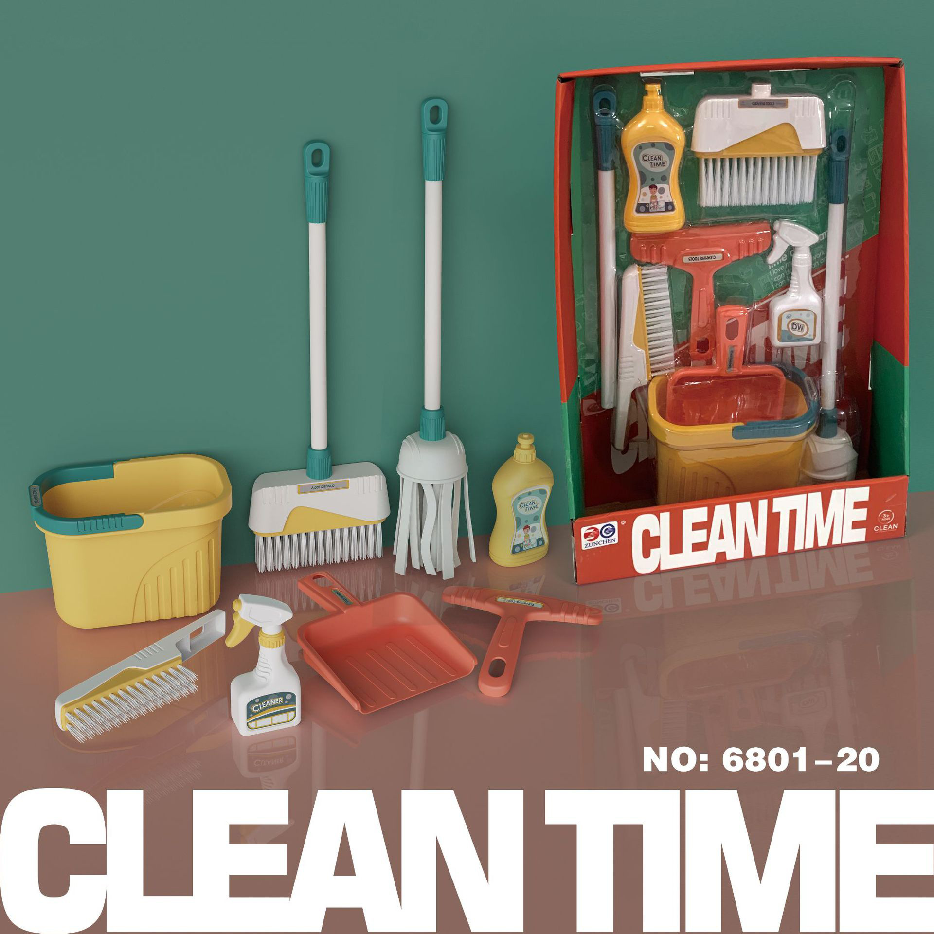 6801-20 청소 키트 [디스플레이 박스]