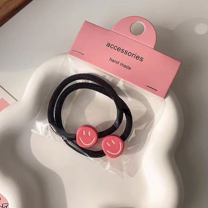 Mascarilla facial de alta elasticidad, lazo para el cabello, cola de caballo alta, cuerda para el cabello sin costuras para niños, no daña el cabello, banda de goma de cuerda para la cabeza para niñas