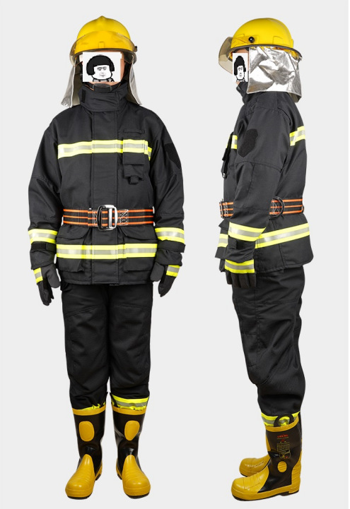 3C认证消防服套装14款17款消防战斗服灭火防护服五件套微型消防站