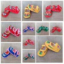 婴幼儿传统手工软底虎头鞋男女宝宝单鞋满月百天周岁抓周鞋