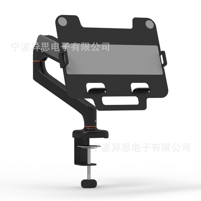 Aluminum Alloy 11.6-17.3 Inch Laptop Tray with Vesa Connection Monitor Arm Expansion Tray