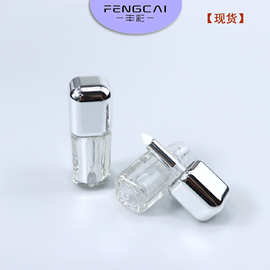 现货5ml唇彩瓶唇蜜唇釉管化妆品分装瓶 铝管唇刷 旅行装小样包材