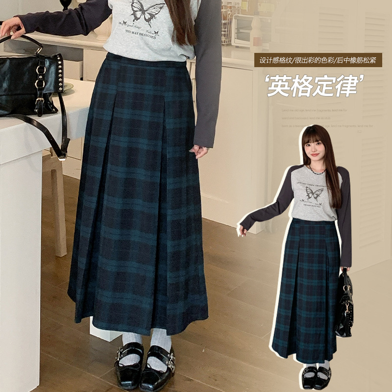  秋  XL-5XL 大きいサイズ スカート