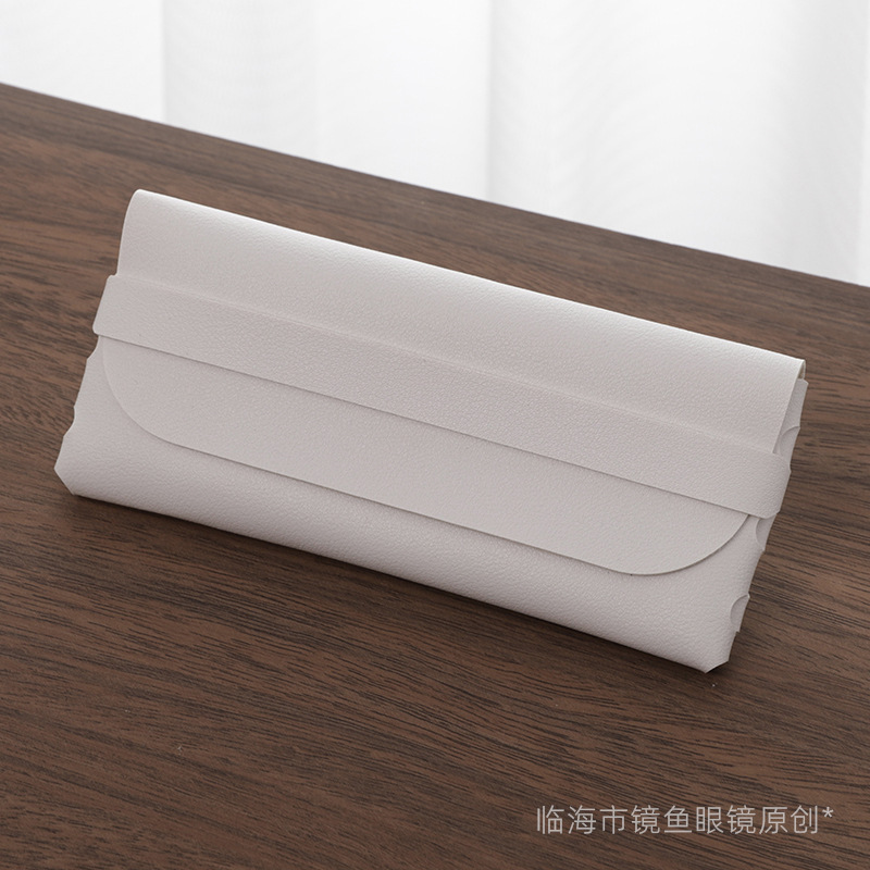 眼鏡ケース皮質近視サングラスケースinsシンプル携帯高級感クロスボーダーPVCサングラスホッチキスソフトバッグ|undefined