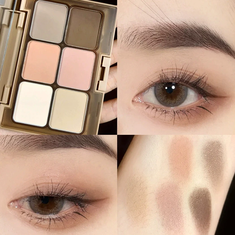 everbab Eye shadow, eyeshadow palette, matte face blush, earth tones