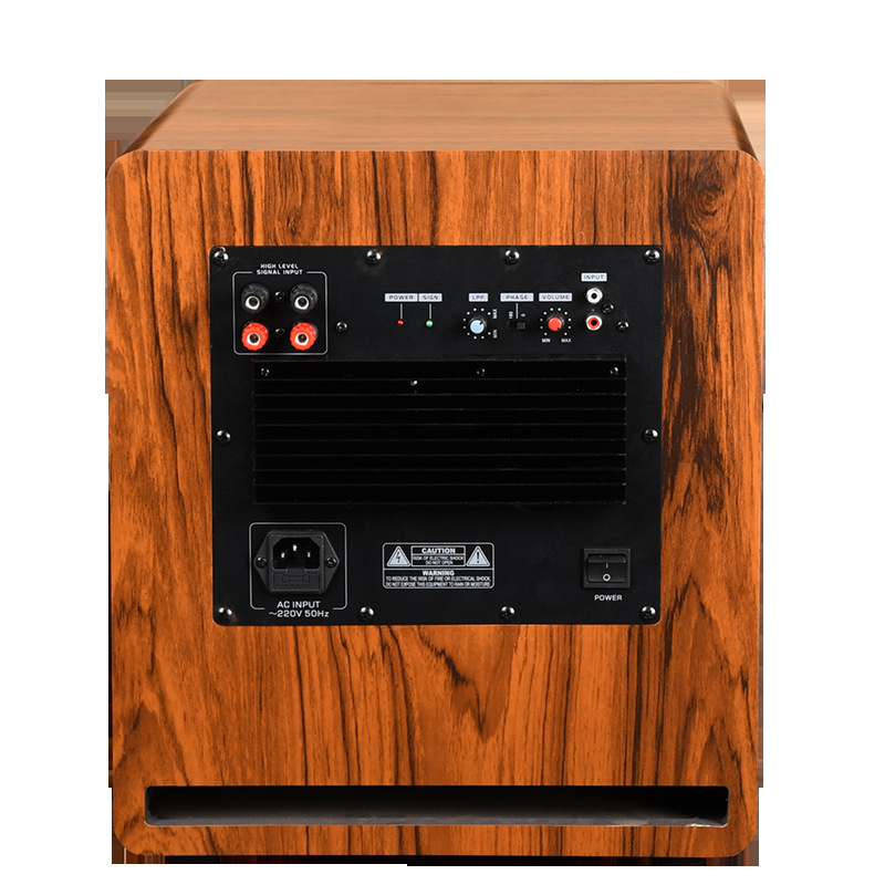 ハイパワー木製家庭用アクティブサブウーファーKTV重低音家庭用リビングルームテレビスピーカー工場卸売り|undefined