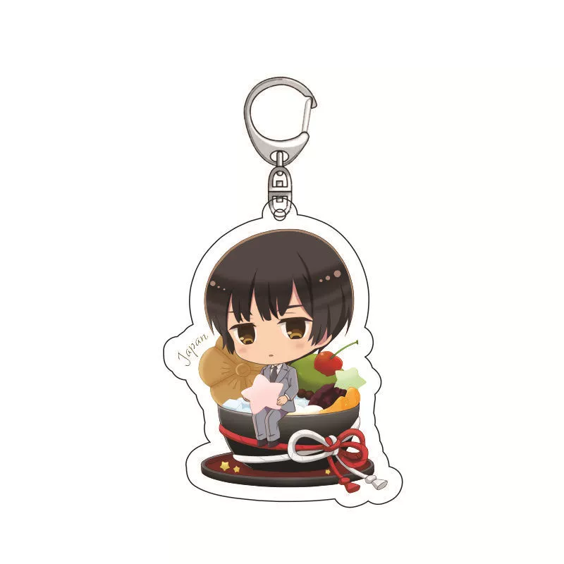 Acrylic transparent keychain