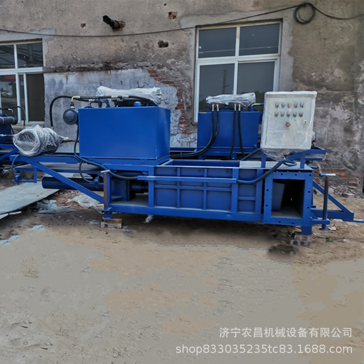 改装柴油款卧式打包机 产量高的卧式装袋机 香叶液压打包机