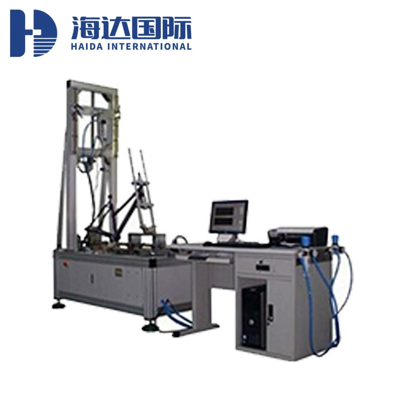 Комбинаций передней вилки рамки машины испытания усталости рамки велосипеда машина испытания усталости динамической динамическая вертикальная