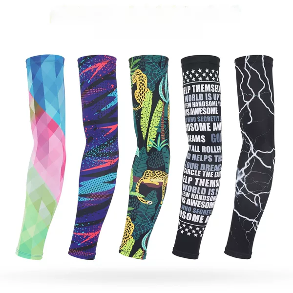 Silicone Anti-Slip Ice Silk Sleeves, Summer Sun Protection and Uv Protection, Outdoor Sports Cycling Arm Sleeves, Fishing Sleeves