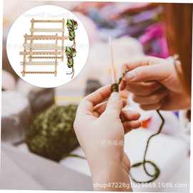 木制编织机套装工艺编织机纱帘线手工编织机针织机木制编织工具