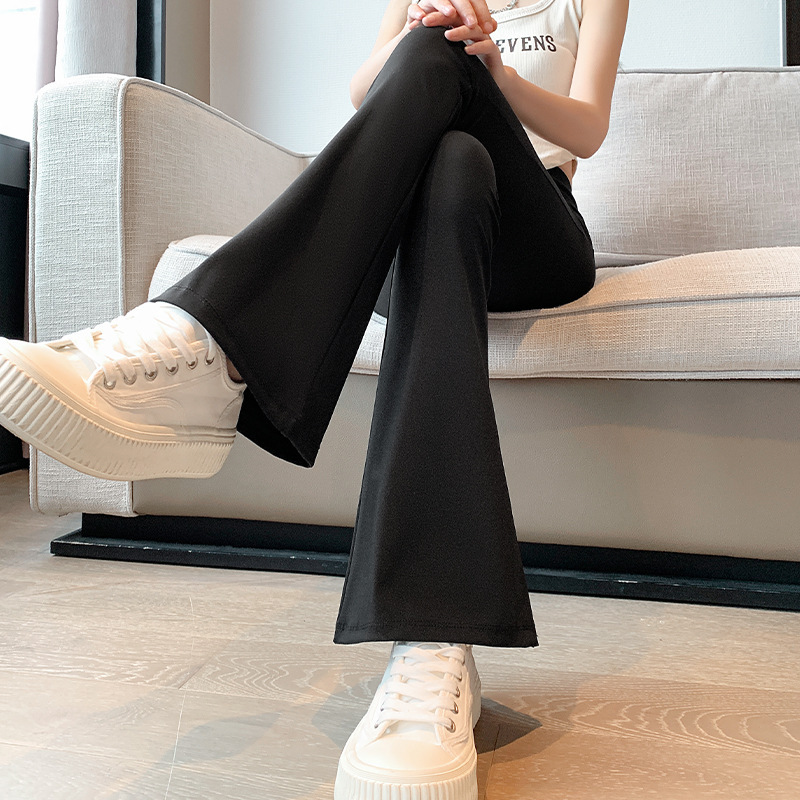 High-Waisted Flared Shark Pants, Plus-Size Leggings, Women's Yoga Pants, Extended Yoga Sun-Protection Pants, Leg-Slimming and Butt-Lifting High-Waisted Flared Shark Pants, Plus-Size Leggings, Women's Yoga Pants, Extended Yoga Sun-Protection Pants, Leg-Slimming and Butt-Lifting