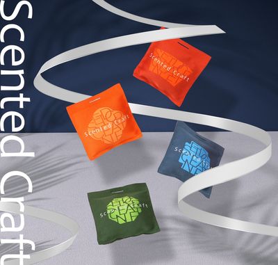 高档香氛车载香氛持久淡香净化除异味高档香薰固体出风口摆件香包