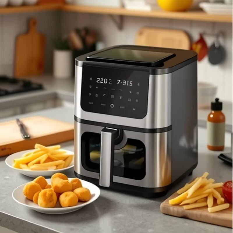 Fritadeira de ar visível 15L - pedido mínimo 300 / Padrão europeu 220V