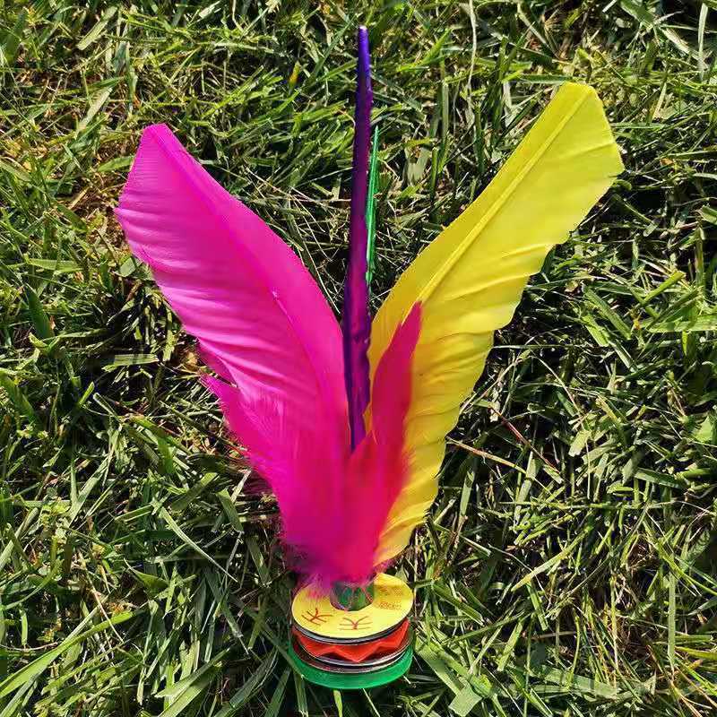 Botón de pluma de pluma especial para estudiantes de primaria adultos con balón de pluma resistente a patadas en jardín de infantes para mujeres con tendón de pluma