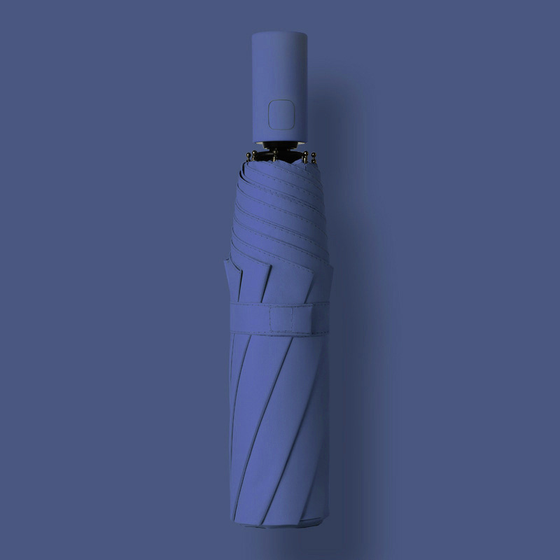 Nuevo paraguas plegable automático de doble uso paraguas de sol sólido a prueba de sol para mujer paraguas personalizado a prueba de rayos UV a prueba de sol