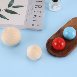 Manufacturer Wholesale Lotus Wood Large Wooden Balls Solid Wood Round Balls Handmade DIY Beads Non-Porous Solid Large Handmade Crafts