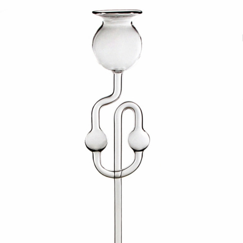 Glass one-ball single-ball safety funnel straight type double-ball safety funnel teaching instrument long-neck funnel manufacturer