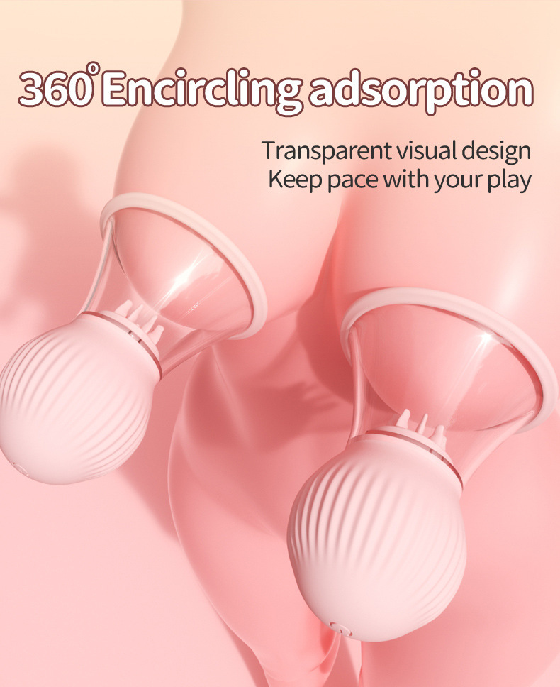 App Controlled Breast Massager With Vacuum Adsorption Technology_voghion.com
