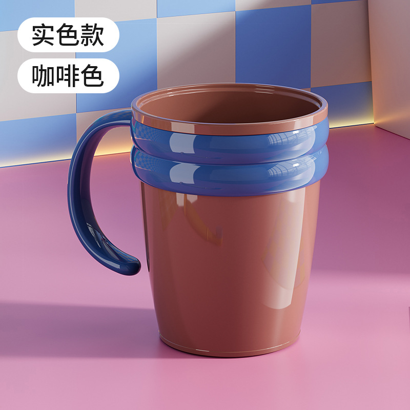 Taza de enjuague de alto valor facial para parejas domésticas, niños viajan, taza de enjuague portátil, taza de cepillo de dientes, taza de cepillo de dientes para dormitorios de estudiantes