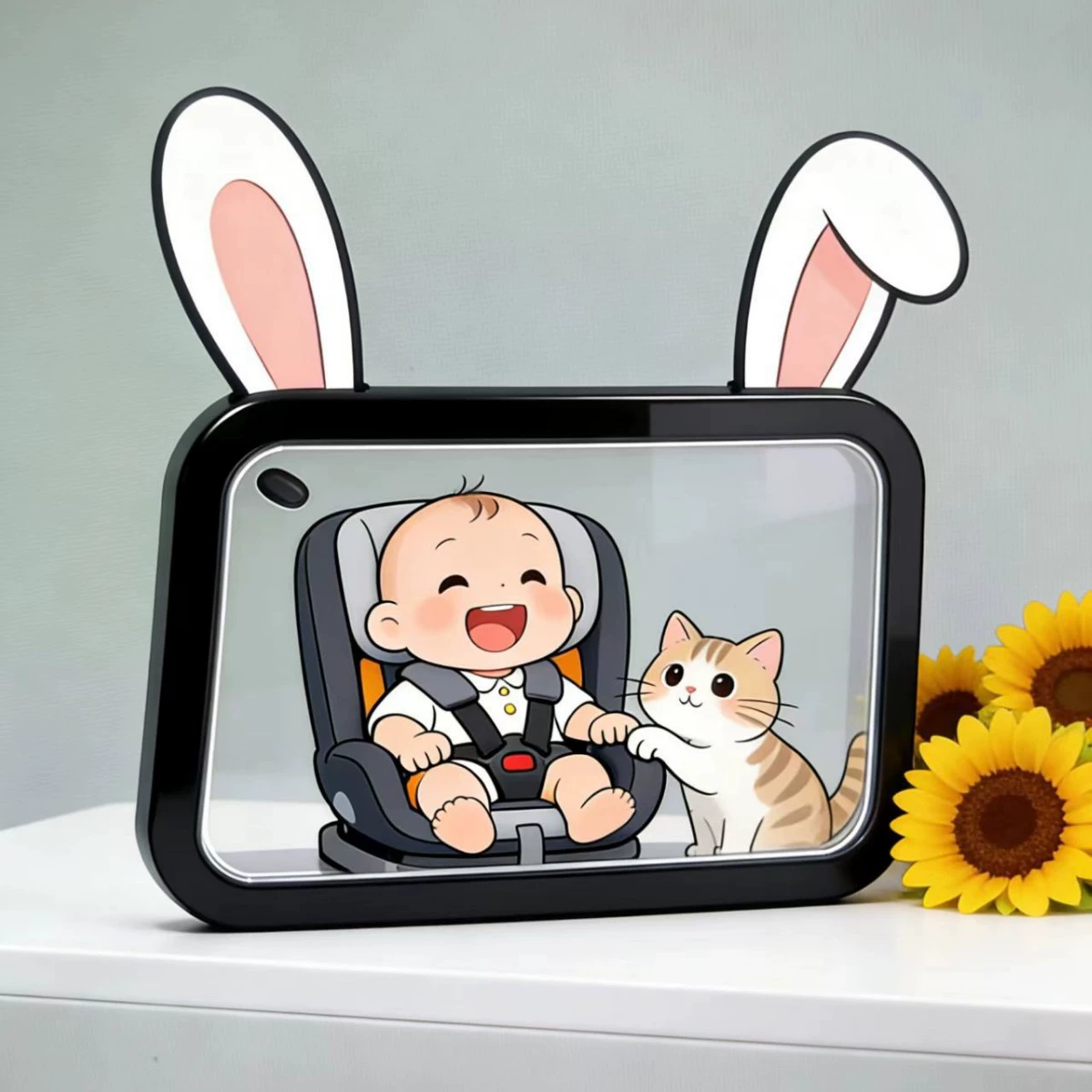 Трансграничное автомобильное детское сиденье зеркало заднего вида детское зеркало заднего вида акриловое нехрупкое