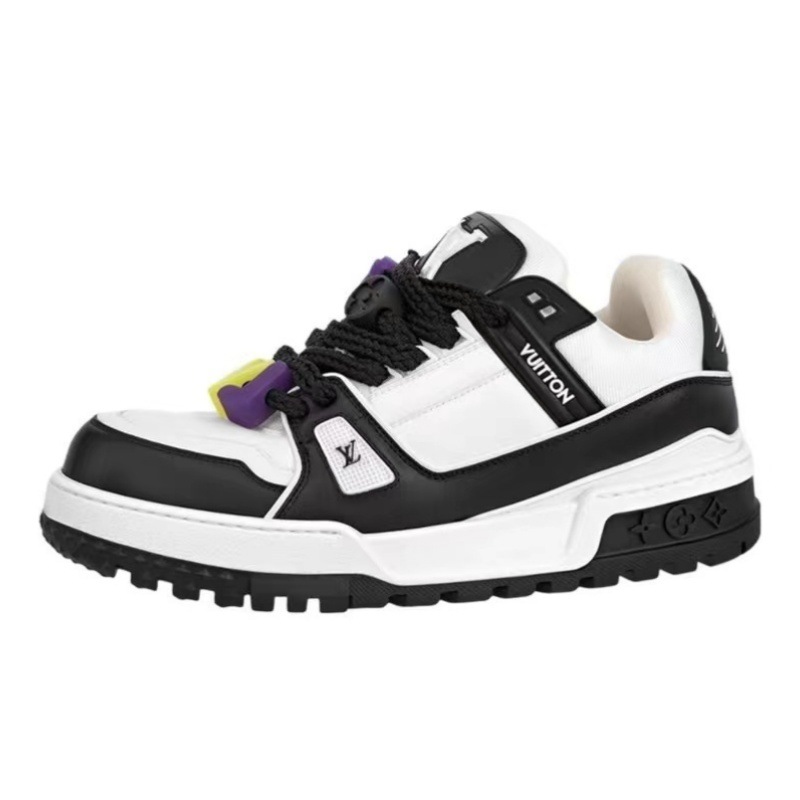 Zapatos de entrenador de casa de burro 1 generación pequeña gorda Dingxin vaquero impresión azul zapatos de suela gruesa hombres y mujeres zapatos de moda casuales versátiles