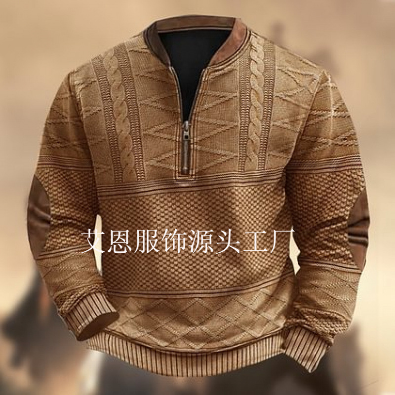 demi-season knitted sweater