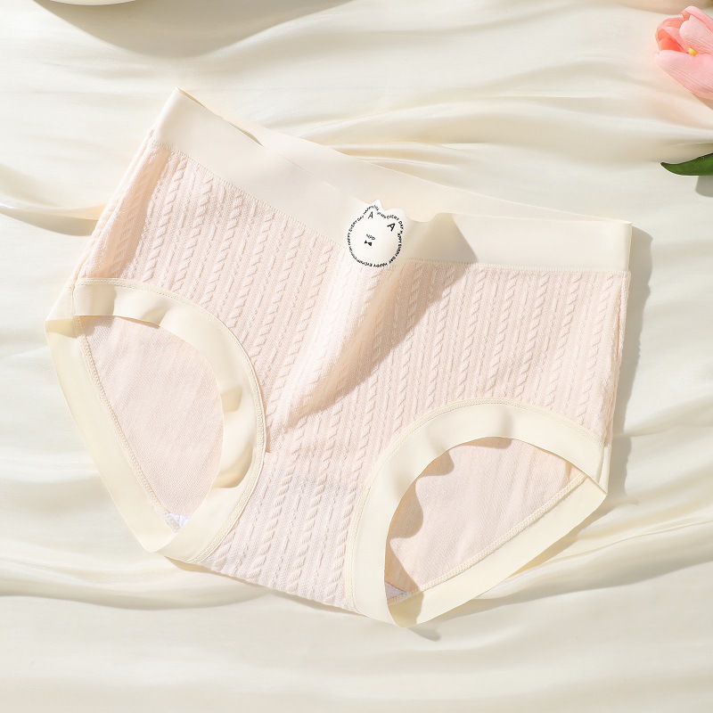 Ropa interior de algodón Mujer antibacteriano entrepierna inferior japonés dulce chica triángulo pantalones cortos cabeza nueva cómoda ropa interior de niña sin costuras