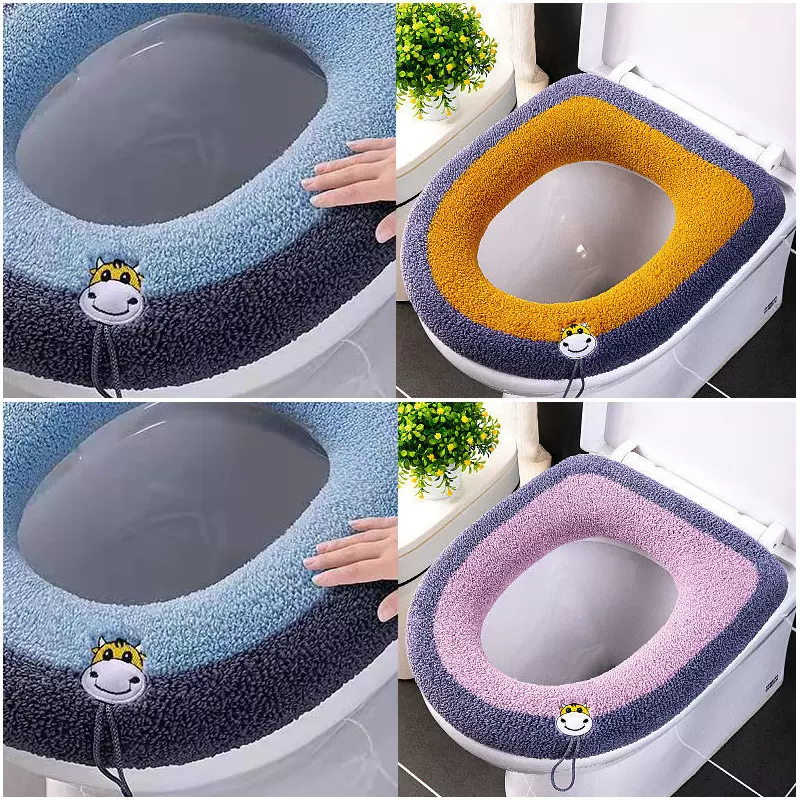 加厚小牛款大尺寸家用坐便器垫座便垫坐便套批发通用型马桶坐垫
