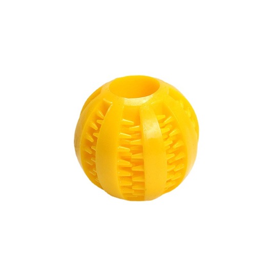Pet watermelon ball, leaky food ball, TPR rubber spike ball, dog chew toy ball, teeth grinding and bite-resistant pet toy