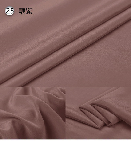 Solid color silk cloth