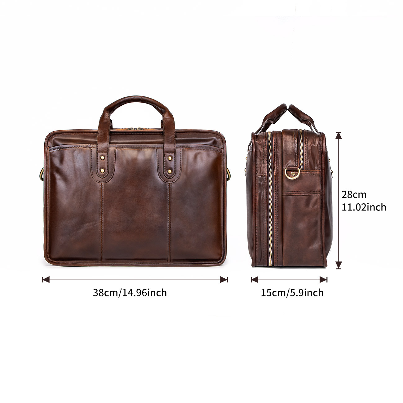 Jiameida retro header leather men's bag source factory a hand -made…