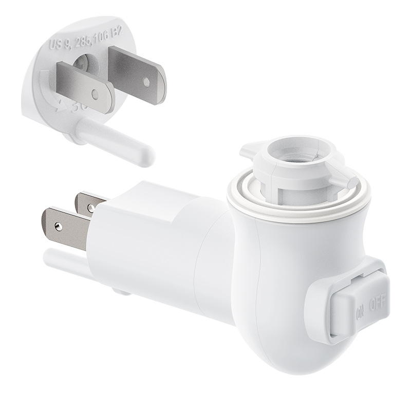 3 삽입 된 뾰족한 소금 램프