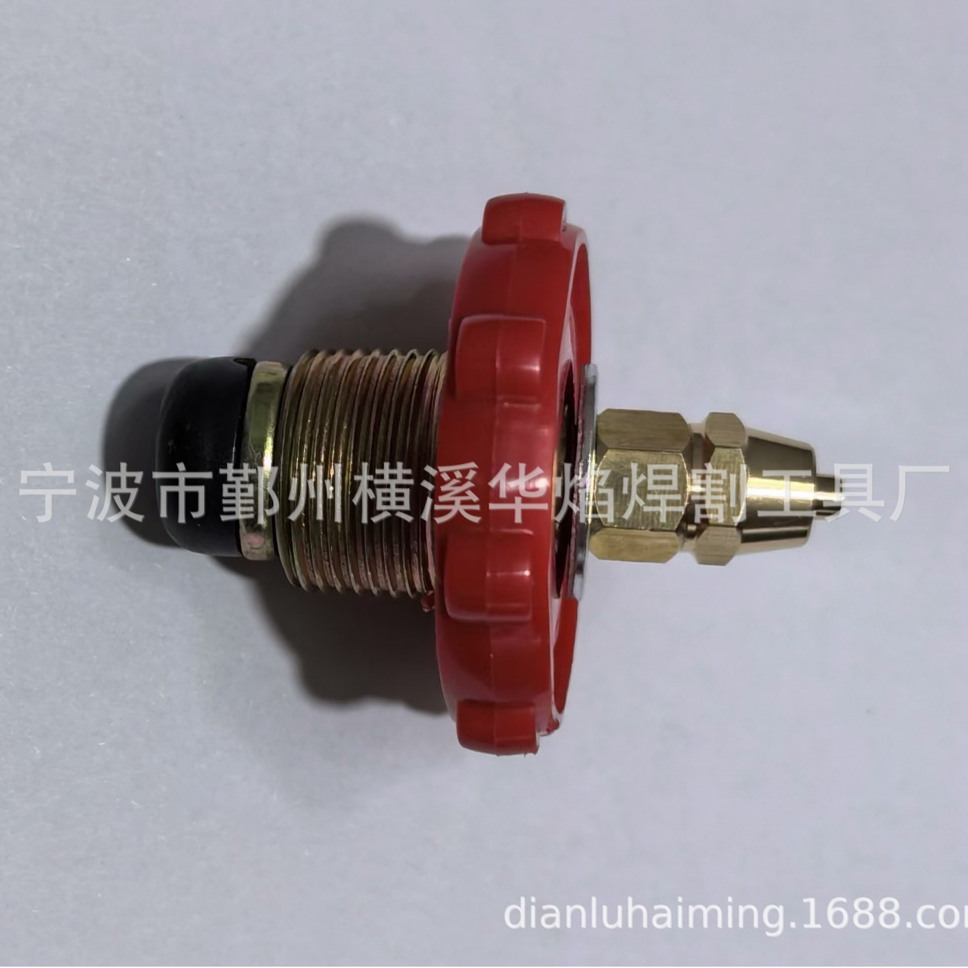 厂家直销大量供应户外气罐充气接头红色、黄色、黑色