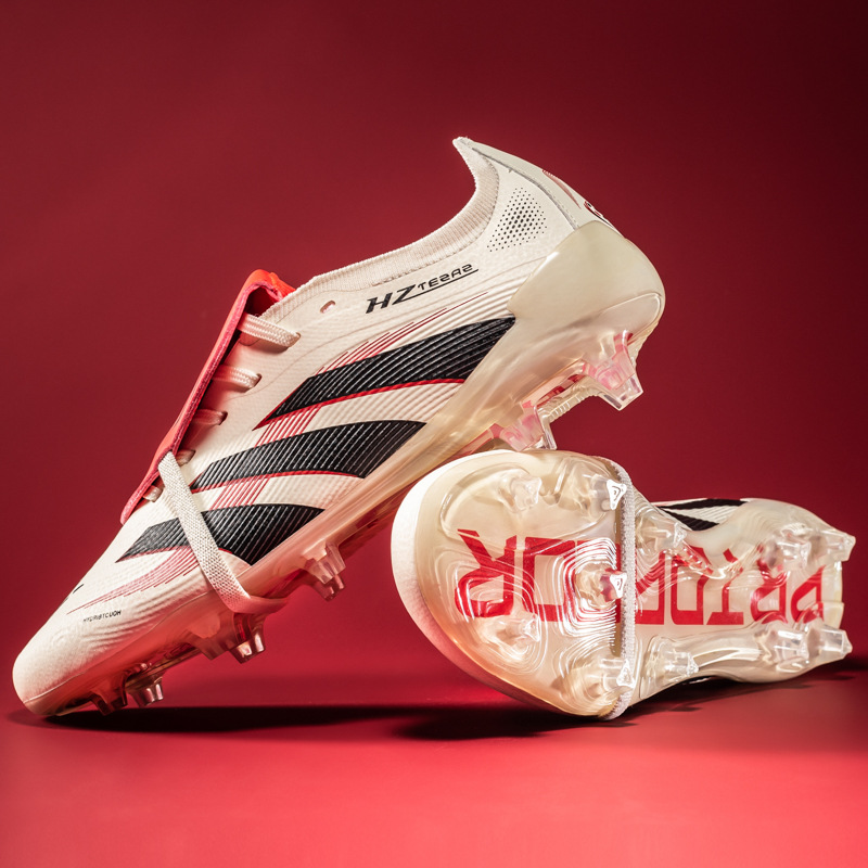 Nuevos zapatos de fútbol juveniles transfronterizos para hombres y mujeres zapatos deportivos al aire libre entrenamiento de césped competición AG clavos TF clavos rotos