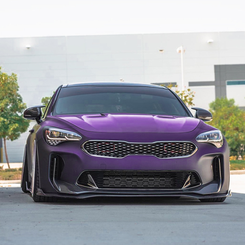 Suitable for Kia Stinger - Front lip spoiler, front corner covers, front bumper, cross-border modification parts