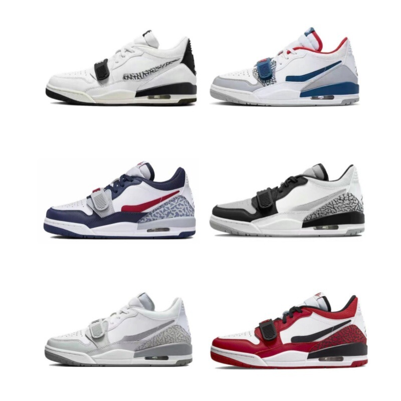 High-End Version Pure Original Aj312 First-Layer Cowhide Basketball Shoes, White and Gray, Non-Slip, Wear-Resistant, Low-Top Casual Sports Shoes for Men and Women