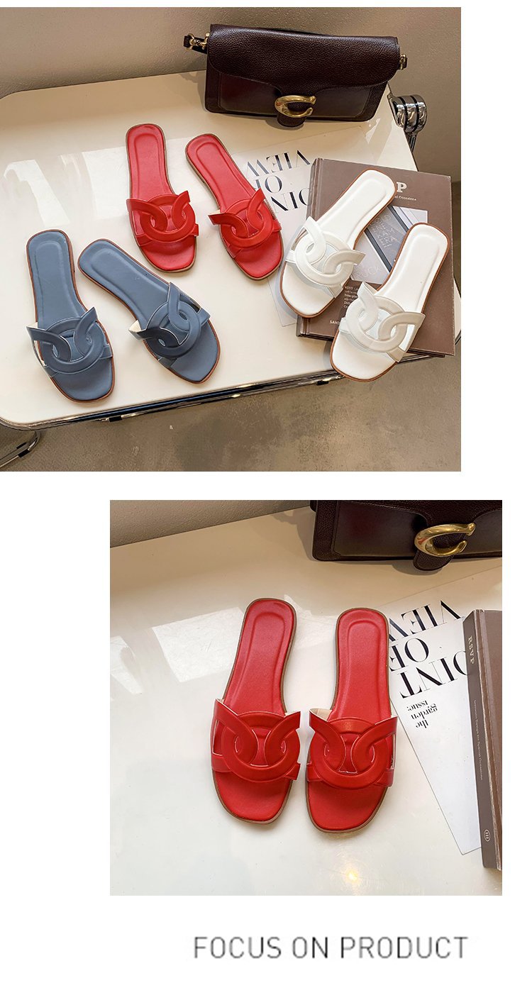 Hausschuhe Damen Sommermode Oberbekleidung 2023 Neue Net Red Beach Sandalen Hausschuhe Mädchen Herz süße Ins Sandalen_voghion.com