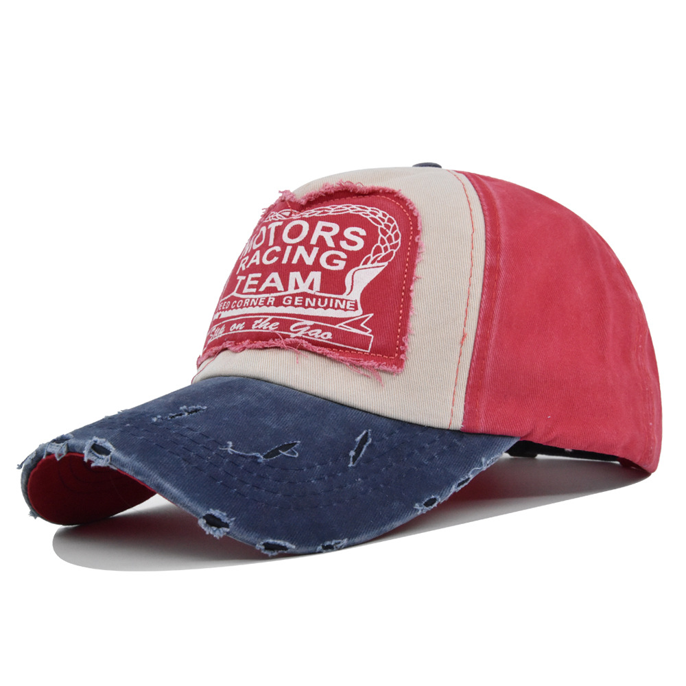 Graffiti Motors Printed Baseball Cap With Duckbill Design_voghion.com