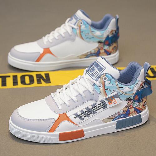 Men's Autumn/Winter New Release Sports Shoes, Cotton Waterproof Casual Shoes, Lightweight Soft Sole, Student and Youth Running Shoes, Skate Shoes
