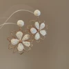 136# Silver Needle-Gold-White