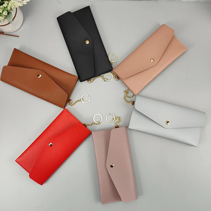 9001女士长款双胞胎钱包