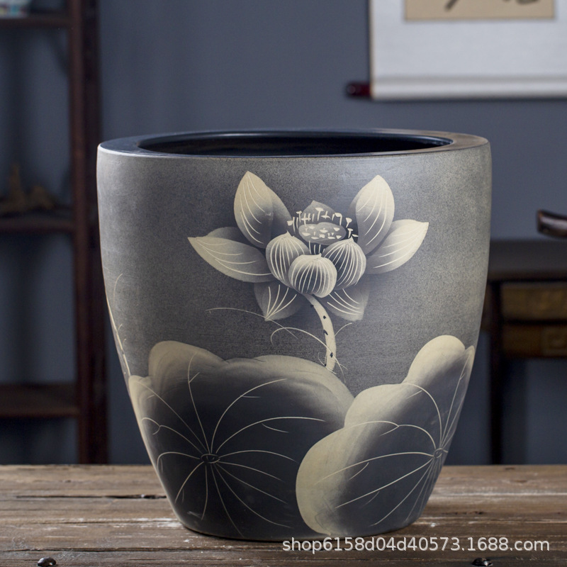 큰 고대 운율 연꽃 지름 55 높이 53